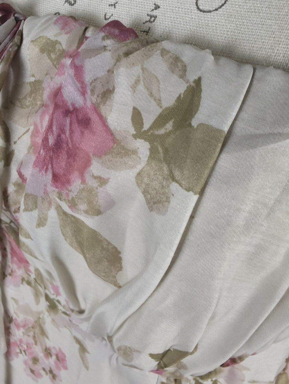 NWT Seni & Cade Floral Puff Bubble Hem Mini Dress NWT Size - XL - Picture 2 of 9